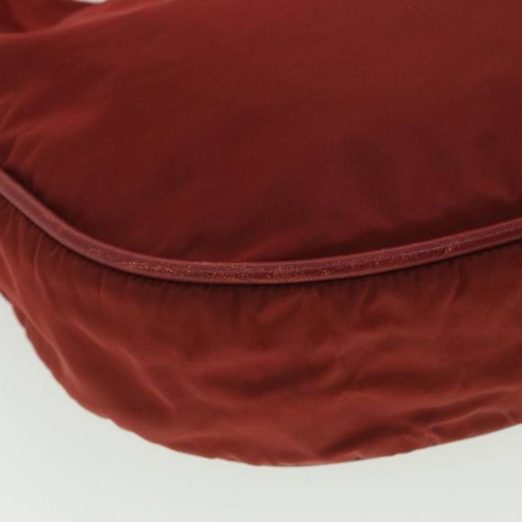 CELINE Shoulder Bag Nylon Red Auth 37765 - Picture 16 of 16